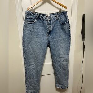 Abercrombie dad high rise curve love jeans